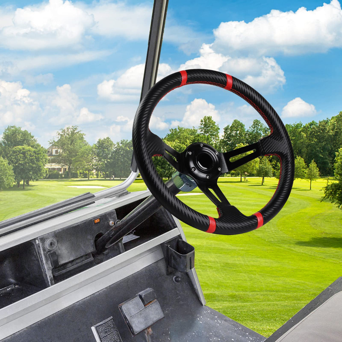 MOSNAI adapter-sold-separately note ensures correct fit for your cart.