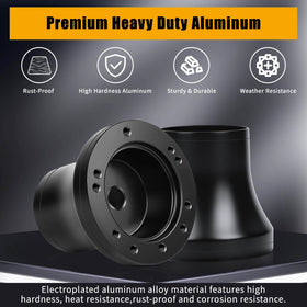 MOSNAI durable aluminum adapter supports daily golf cart use.