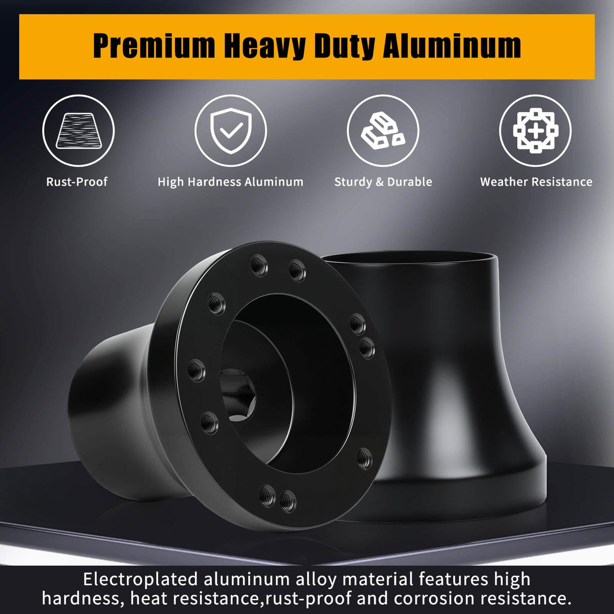 MOSNAI anti-corrosion aluminum adapter designed for outdoor golf carts