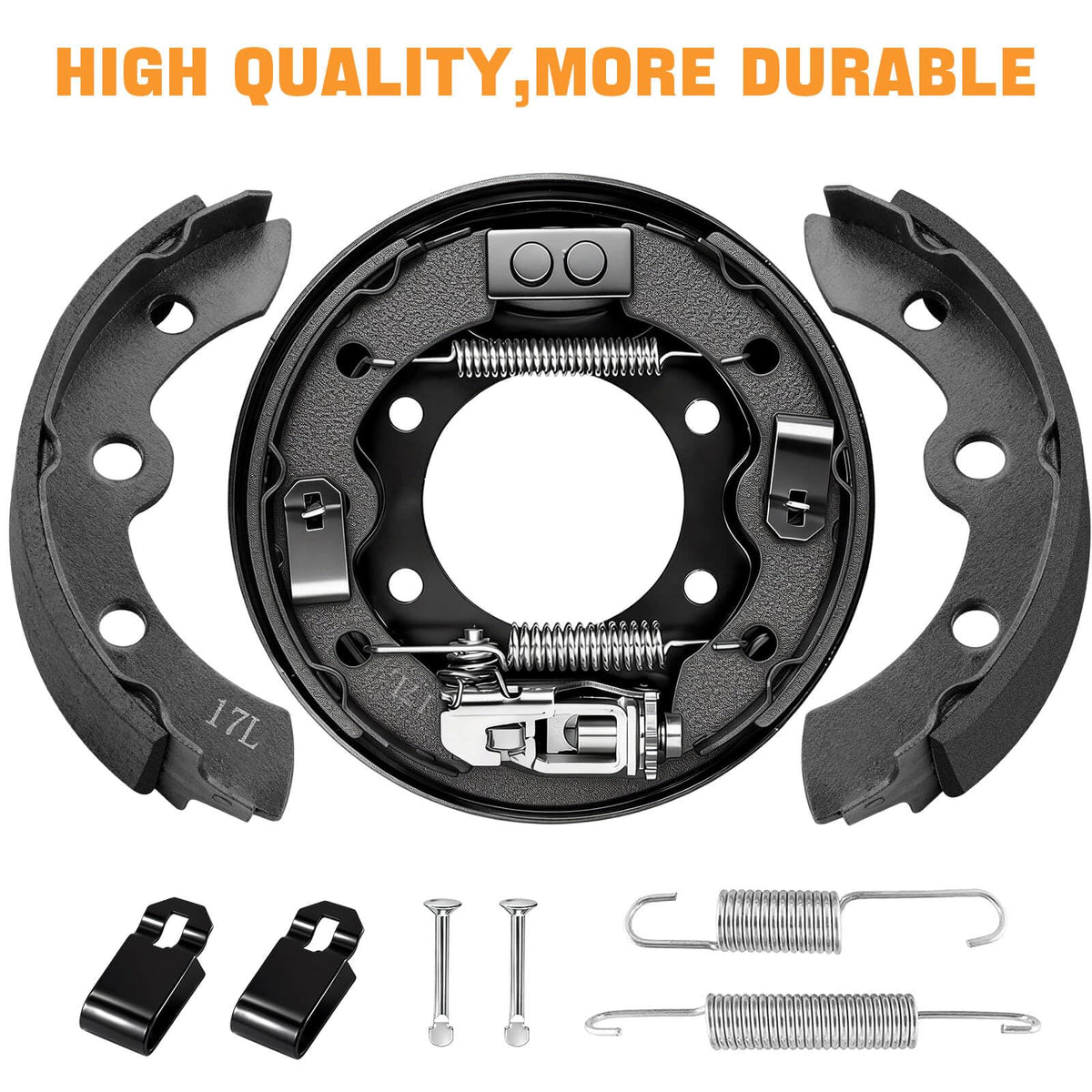 MOSNAI bottom brake shoe springs for reliable return and balance.