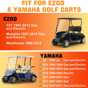 MOSNAI EZGO TXT brake shoes deliver braking consistency.
