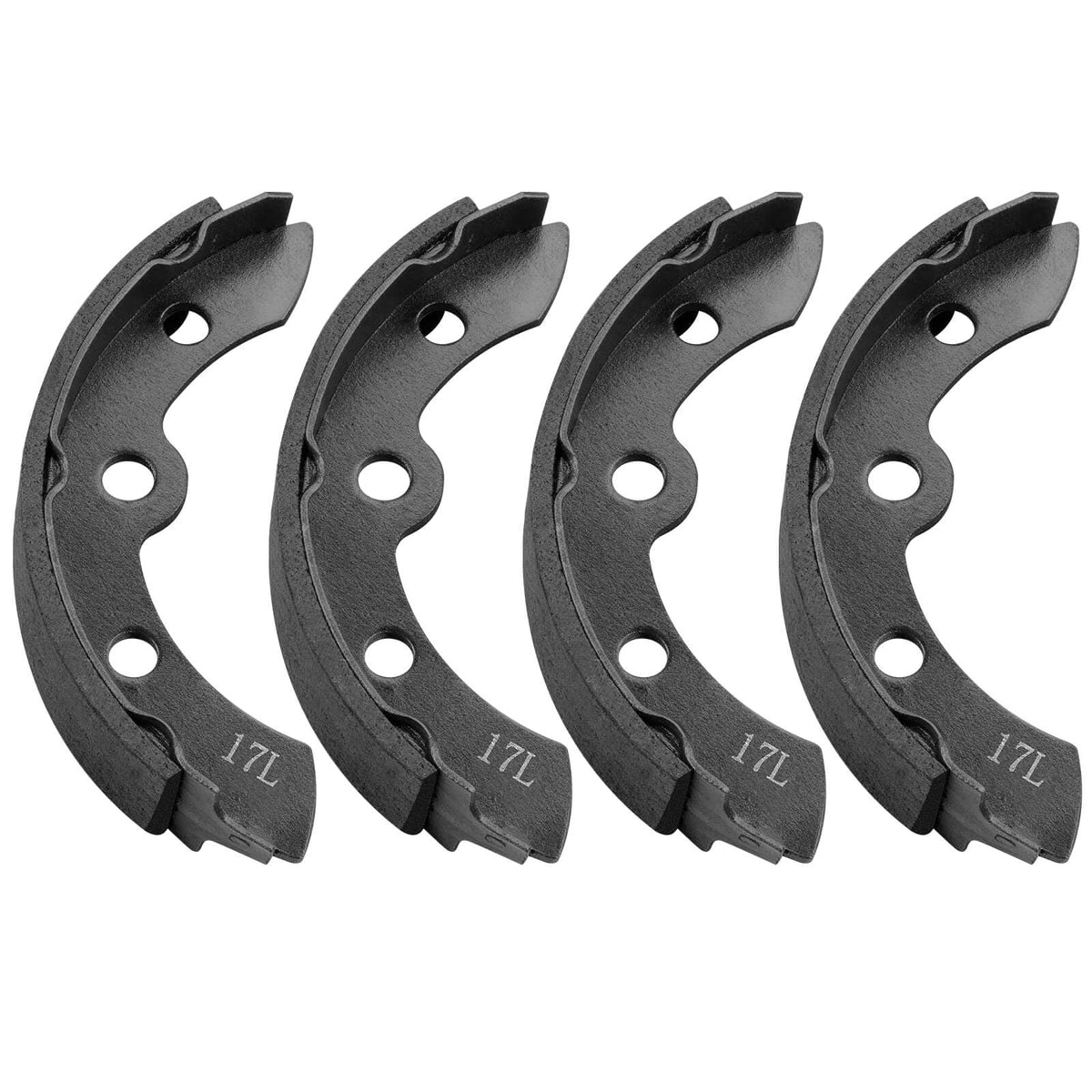 MOSNAI brake shoes kit for Club Car DS rear, improves braking reliability.
