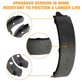 MOSNAI brake shoes replacement matching OEM 1018232-01