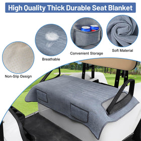MOSNAI breathable polyester mesh keeps you cool on warm rounds.