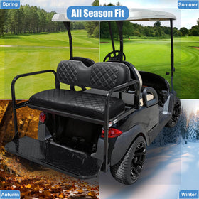MOSNAI breathable PVC leather seat cover soft feel with wear resistance