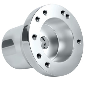 MOSNAI club car adapter hub with silver satin finish for durable steering upgrades