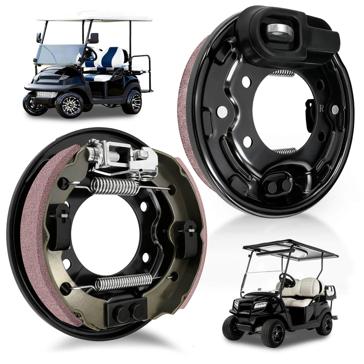 MOSNAI Club Car brake cluster left side enhances braking reliability on DS and Precedent models