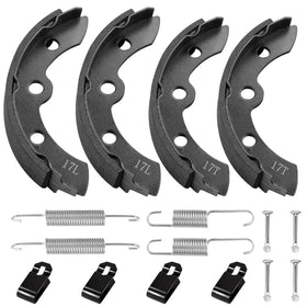 MOSNAI Club Car brake shoes kit assembly showing full set for easy replacement.