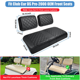 MOSNAI front seat cover with built-in pocket for keys and phone