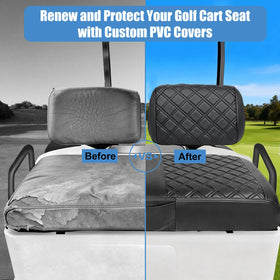MOSNAI seat cover highlighting concave and convex design for premium look