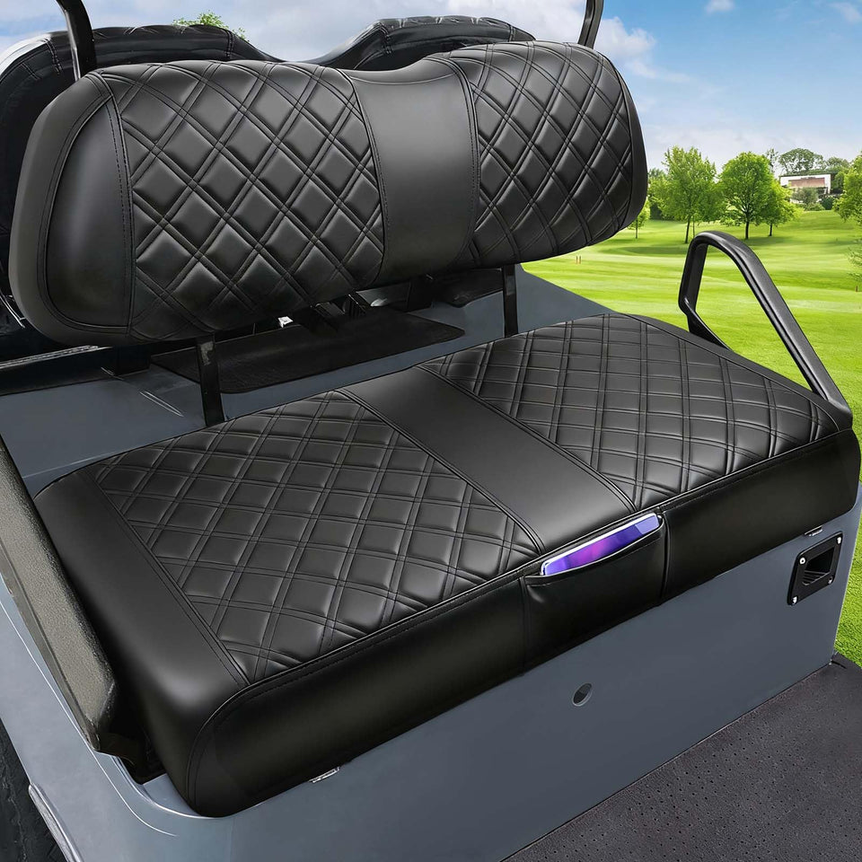 MOSNAI Club Car DS front seat cover with premium vinyl keeps seats looking new
