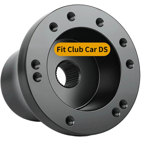 MOSNAI Club Car DS steering wheel adapter hub for 5-6 holes, ready compatibility benefits.