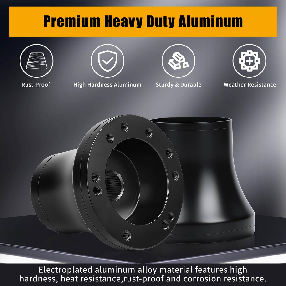 MOSNAI DS steering wheel adapter kit compatible with Club Car DS wheels.