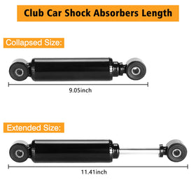 MOSNAI Precedent front shock absorber provides stable handling on rough surfaces.