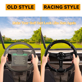 Ergonomic 13.7-inch MOSNAI wheel grip in action.
