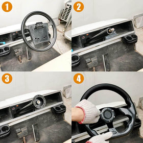 MOSNAI ergonomic grip showcased for comfortable driving.