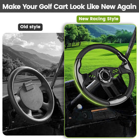 MOSNAI ergonomic hand feel steering wheel provides comfortable control during drives.
