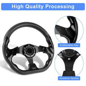 Ergonomic MOSNAI wheel for Yamaha G2–G29 with comfortable grip.