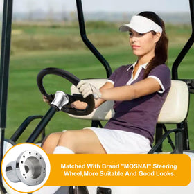 MOSNAI 5-6 hole wheel adapter for EZGO, straightforward upgrade.