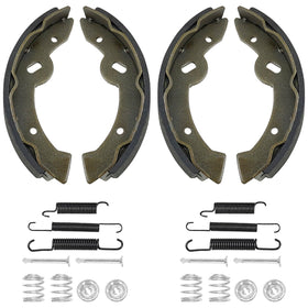 MOSNAI EZGO brake shoes kit front view for TXT and Medalist carts, reliable braking