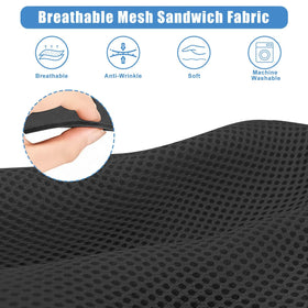 MOSNAI EZGO RXV front seat cover provides anti-slip protection during bumpy trips