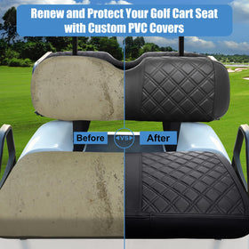 MOSNAI EZGO installation shows tool-free fit with adjustable straps.