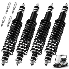 MOSNAI EZGO shocks front and rear kit shown for improved ride and handling