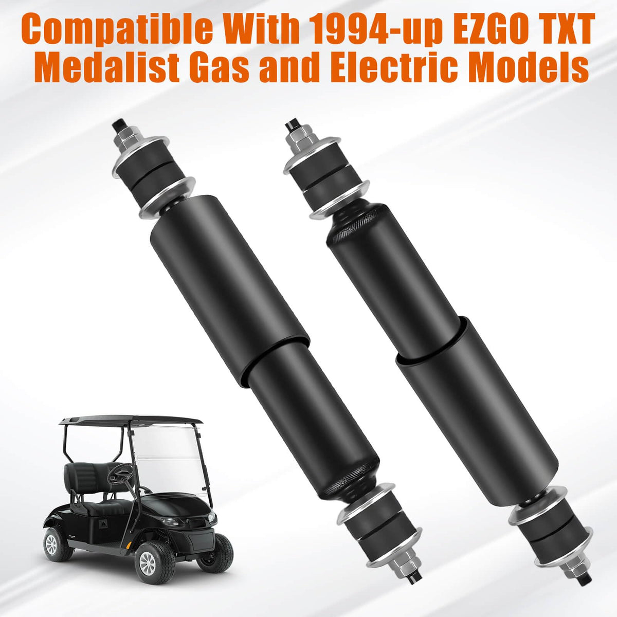 MOSNAI EZGO TXT rear shock absorber enhances rear stability and control.
