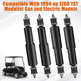 MOSNAI EZGO TXT rear shock improves comfort on rough roads