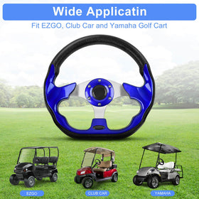 MOSNAI EZGO TXT RXV compatible wheel for quick cart upgrades.