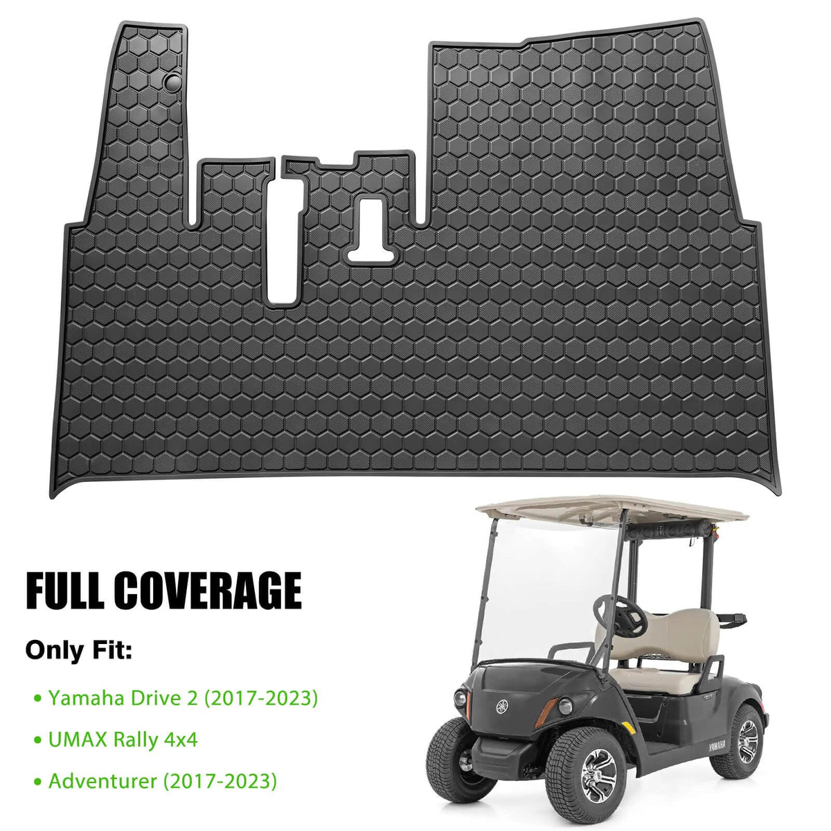 MOSNAI floor mat for UMAX Rally 4x4 shields interior from mud and spills.