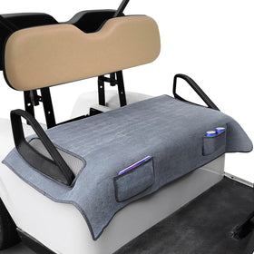 MOSNAI golf cart blanket front seat cover protects and enhances the look.