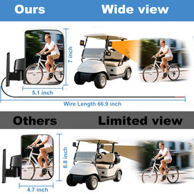 MOSNAI universal fit hardware for easy mounting on most carts.