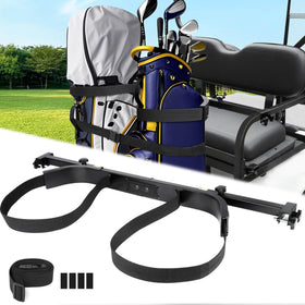 MOSNAI rear-seat bag holder securing bags on an adjustable 39.5–45.2 in frame.