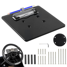 MOSNAI scorecard holder front view with universal fit for EZGO, Club Car and Yamaha carts.
