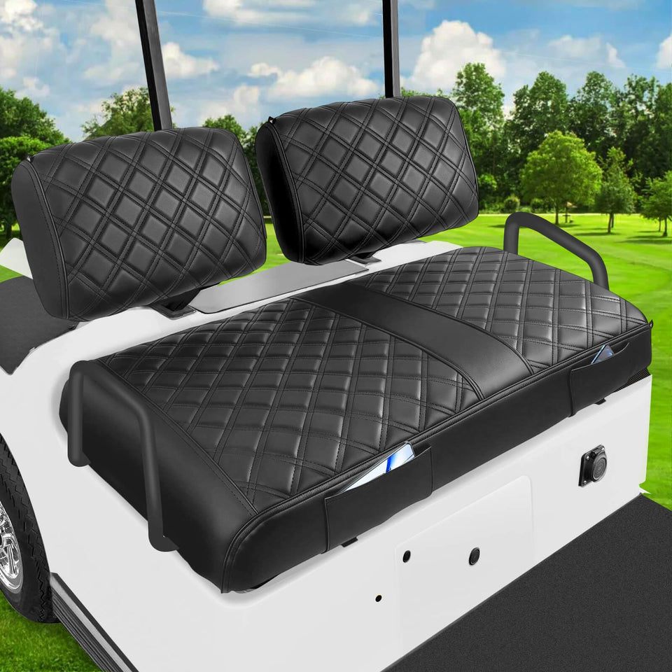MOSNAI Yamaha G22 front and backrest seat covers for durable fit