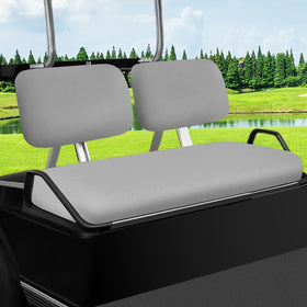 MOSNAI golf cart seat cover for Yamaha G22 with diamond mesh and improved airflow