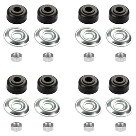 MOSNAI golf cart shock bushing kit components laid out for replacement