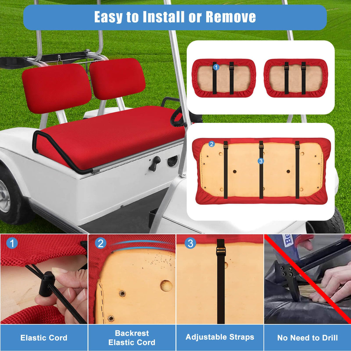 MOSNAI G11 front-seat cover guards against dirt and scratches.