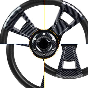 MOSNAI improved grip design for comfortable handling on longer drives.