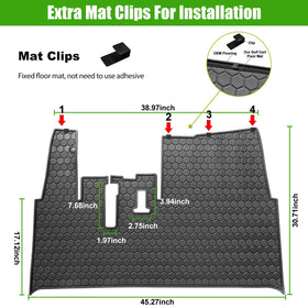 MOSNAI laser-measured mat fits Yamaha Drive2 pedals precisely.