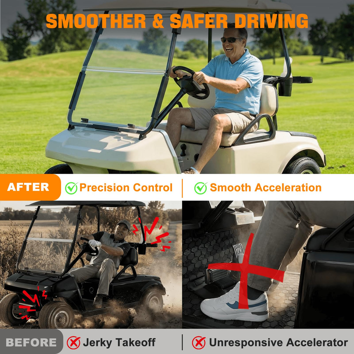 Waterproof sealing detail on MOSNAI MCOR1 throttle pot