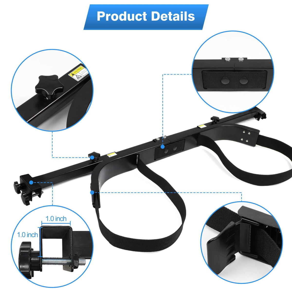 MOSNAI all-metal construction providing stable bag support