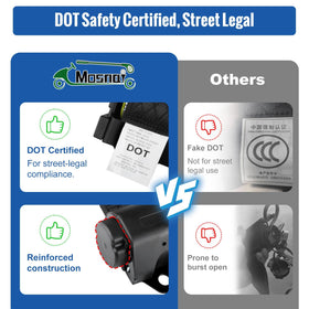 MOSNAI one-piece mounting bracket for drill-free installation