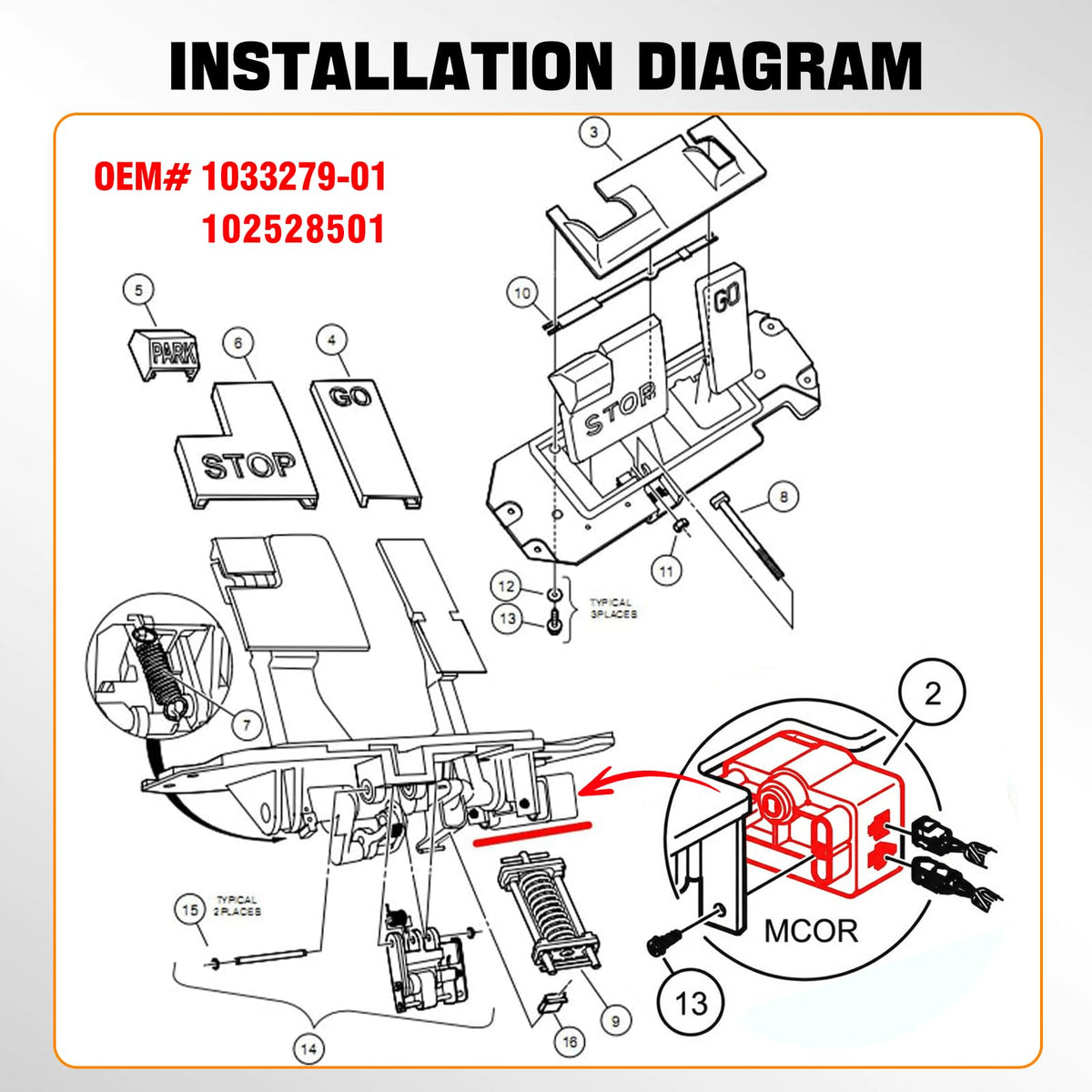 MOSNAI compact MCOR unit fits near the battery area