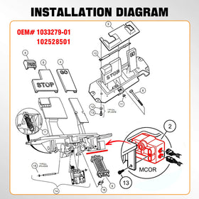 MOSNAI compact MCOR unit fits near the battery area