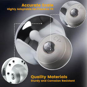 MOSNAI precise fit for Club Car Precedent steering wheels and compatible wheels