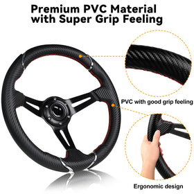 Racing-style MOSNAI wheel with black matte aluminum spokes.