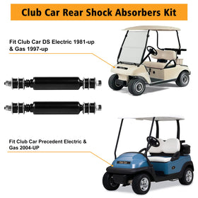 MOSNAI replacement shocks for common Club Car DS part numbers.