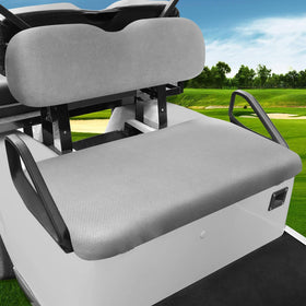 MOSNAI EZGO TXT front seat cover offers breathable protection.